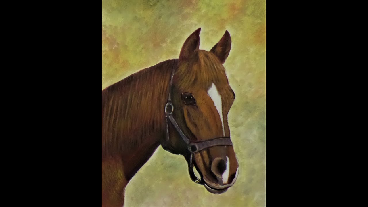 Step by step How to paint an easy HORSE Acrylic Painting for Beginners