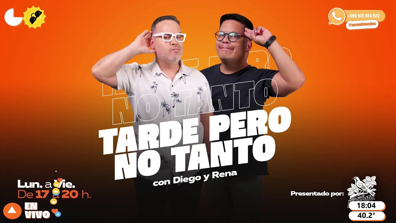 ¡TARDE PERO NO TANTO! CON DIEGO ROMERO Y RENATO TALAVERA.