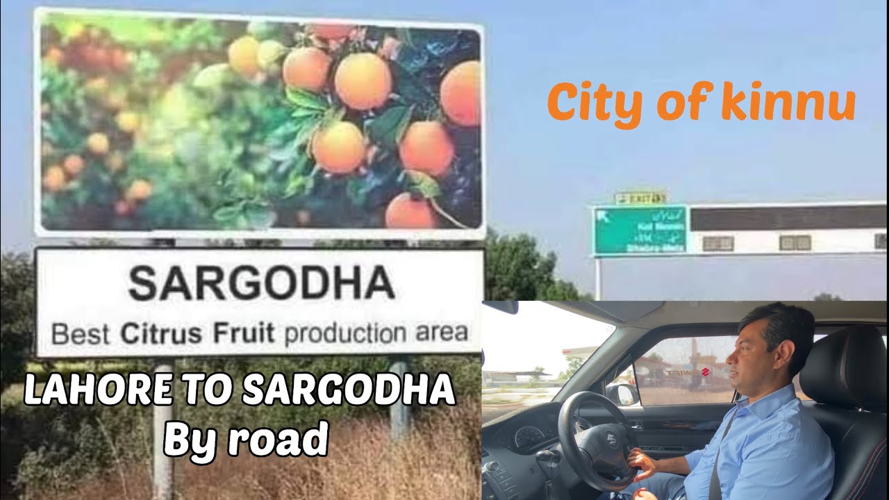 LAHORE TO SARGODHA | travel vlog | road trip