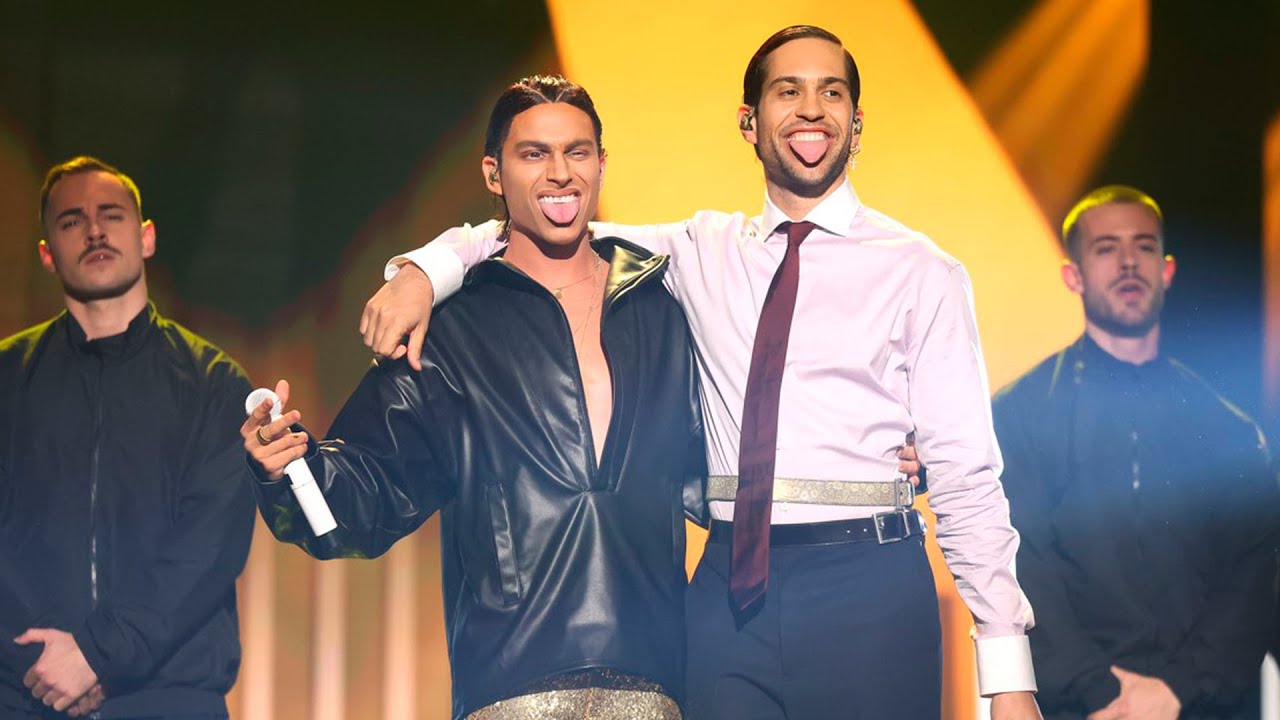 Raoul Vázquez imita a Mahmood en 