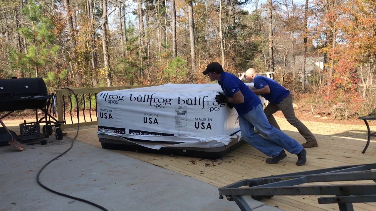 Bullfrog Spa Delivery