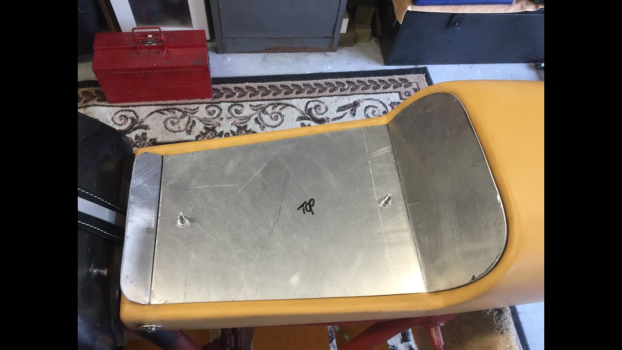XS1100 Cafe Racer Project - Ep 07 - Seat Pan