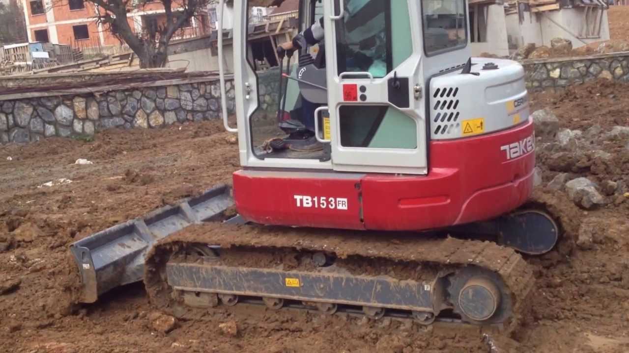 MİNİ EKSKAVATÖR TAKEUCHI FR SERİSİ - DÜNYANIN İLK VE TEK KAYAR BOMLU SIFIR DÖNÜŞ MİNİ EKSKAVATÖRÜ