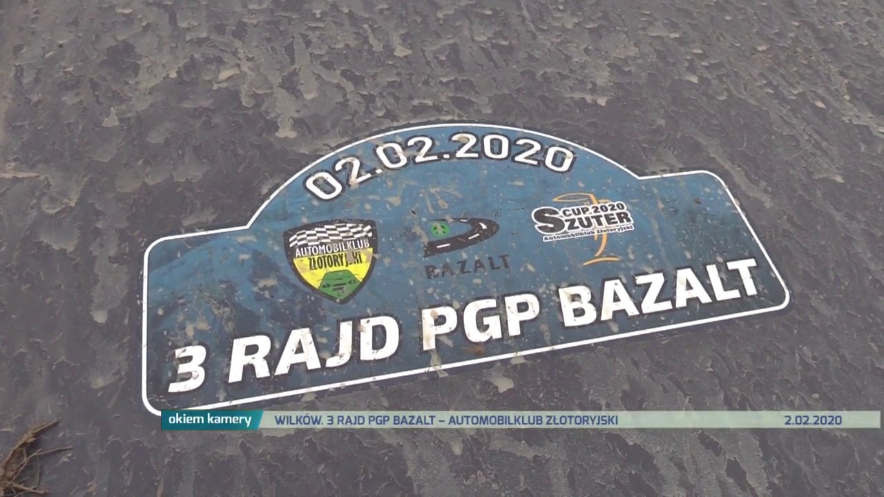 ZŁOTORYJA. 3. Rajd PGP Bazalt - Wilk&oacute;w 2020