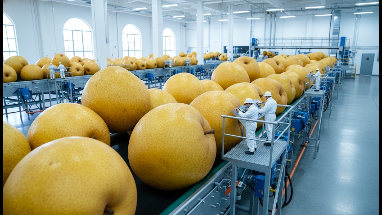 Inside the Factory: OrchardSelect 800g Canned Diced Pears in Light Syrup Production