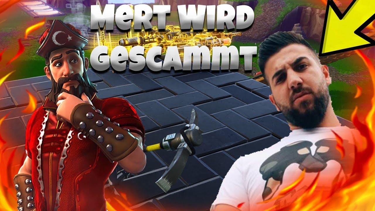 SCAMMER WURDE GESCAMMT😱 *Mert Abi rastet aus* | Fortnite Rette die welt | Apokalypse