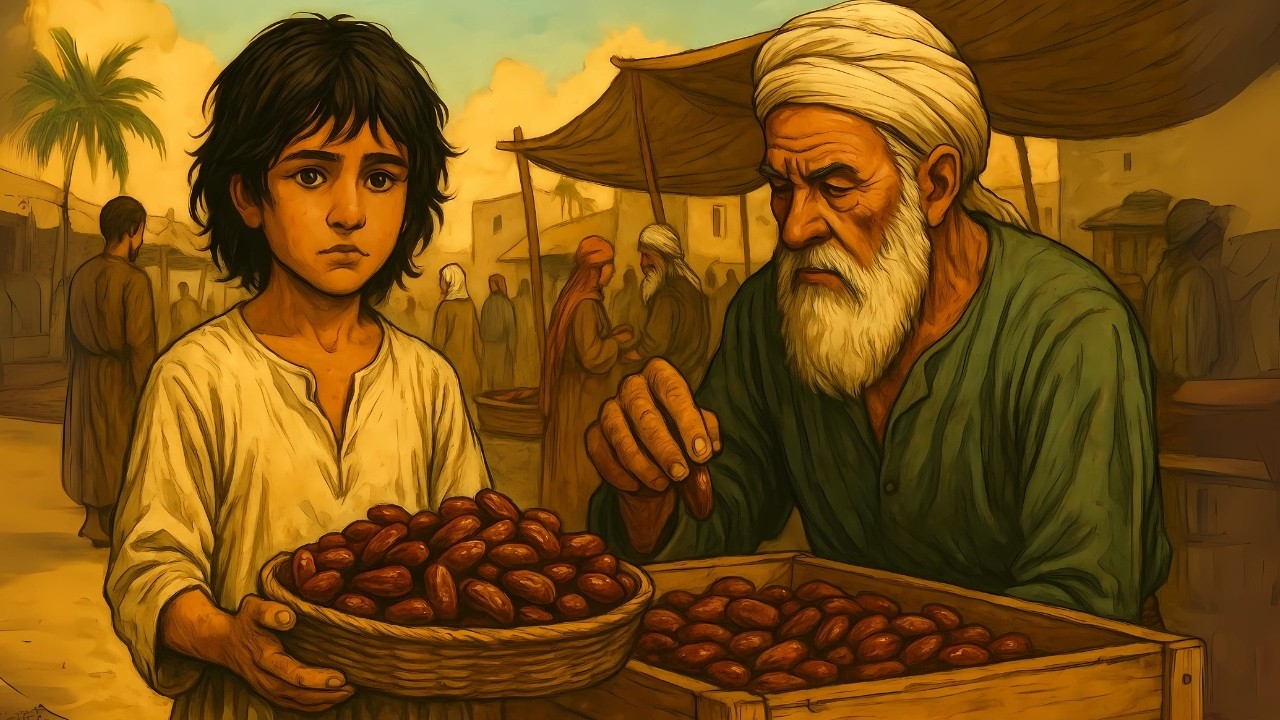 قصة الصبي الذي كان يبيع التمر في السوق فاكتشف سرًا جعله أغنى أهل البلدة | قصة ستغير حياتك