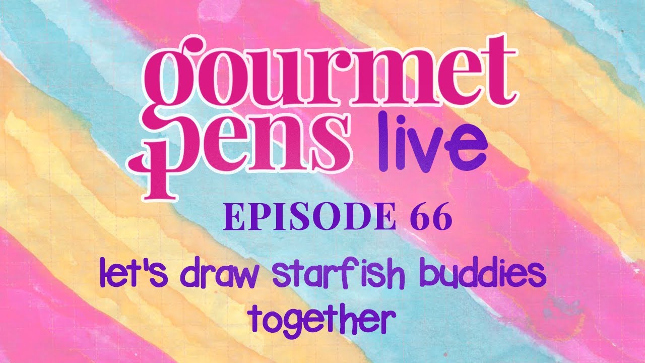 LIVE | episode 66 | let's draw starfish buddies together