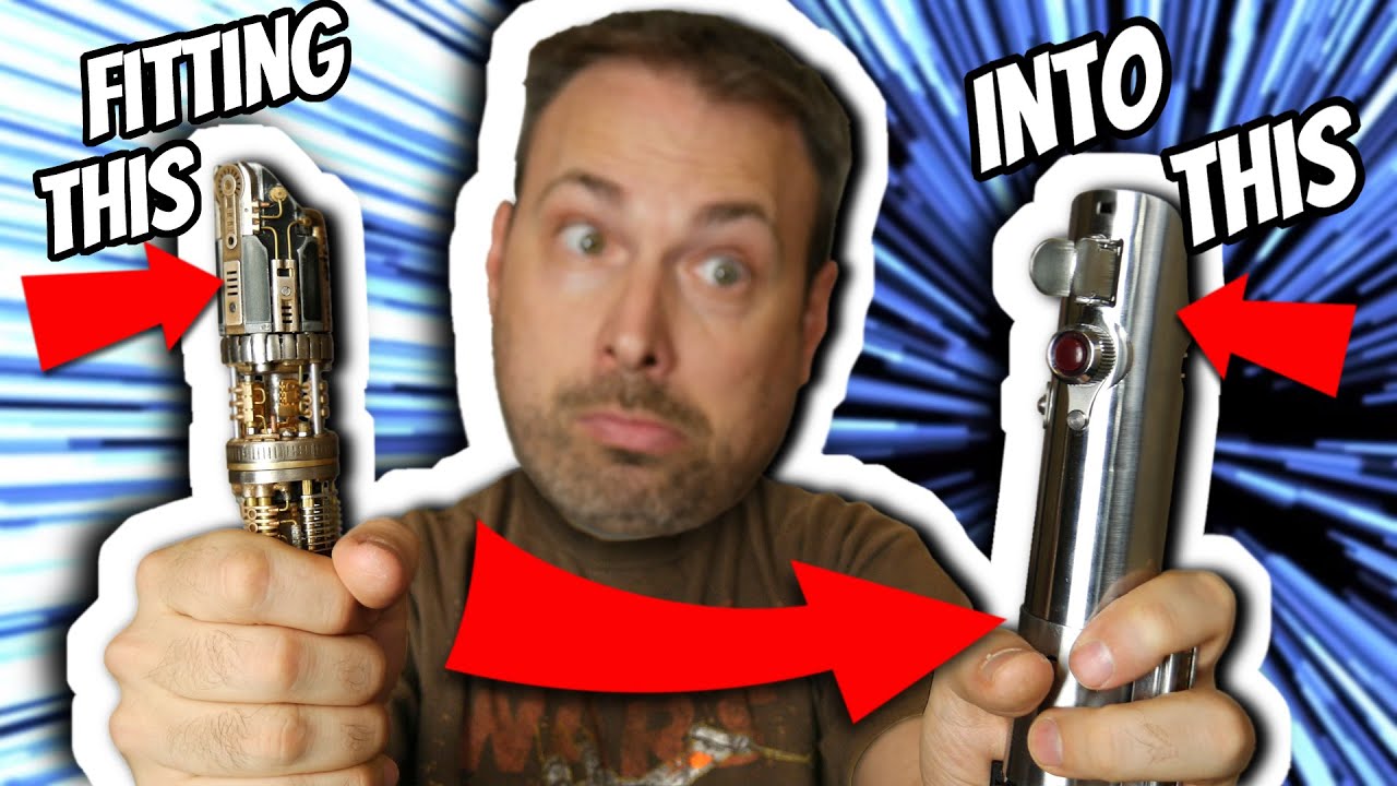 Custom Lightsaber Build Log Part 5 - Converting my Roman Props Flashgun 8 Replica Graflex Hilt