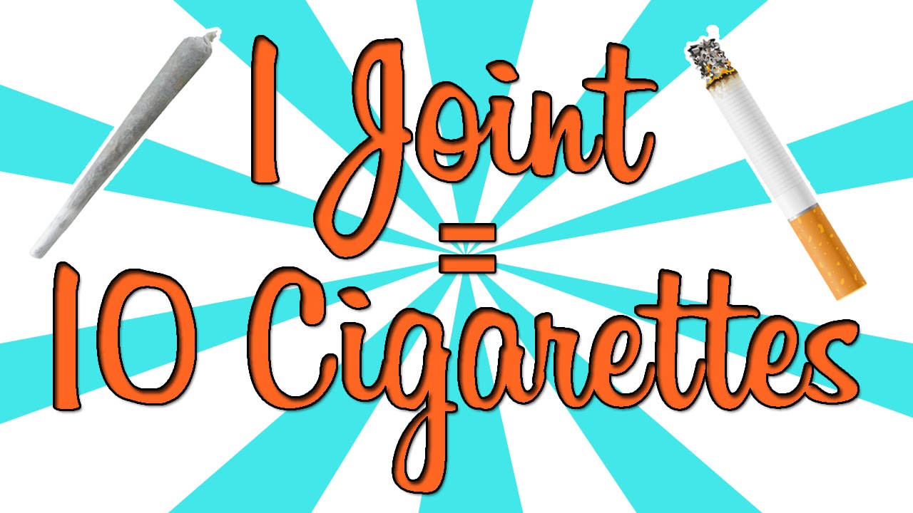 1 JOINT = 10 CIGARETTES?? - (Weed Myths #7)