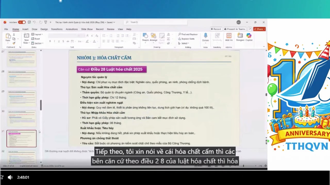 Phần 2 Hội thảo tập huấn về Luật hóa chất mới do cục hóa chất tổ chức vào ngày 30 tháng 01 năm 2026