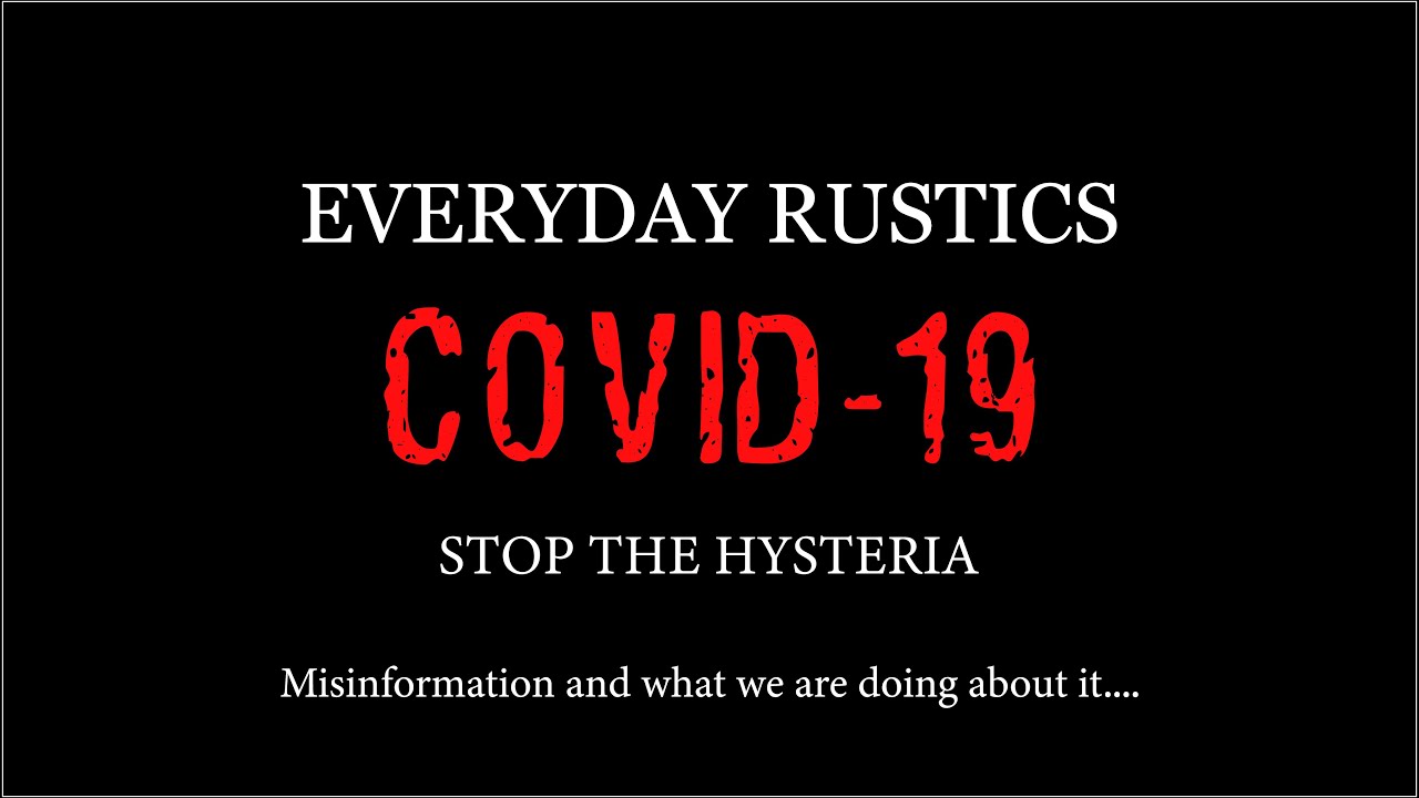 COVID-19: Stop the hysteria