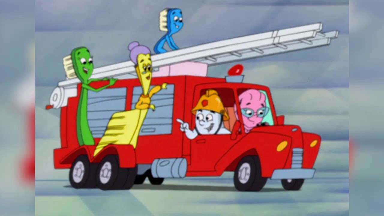 Fire Brigade - The Toothbrush Family Full Episode - Puddle Jumper Children's Animation
