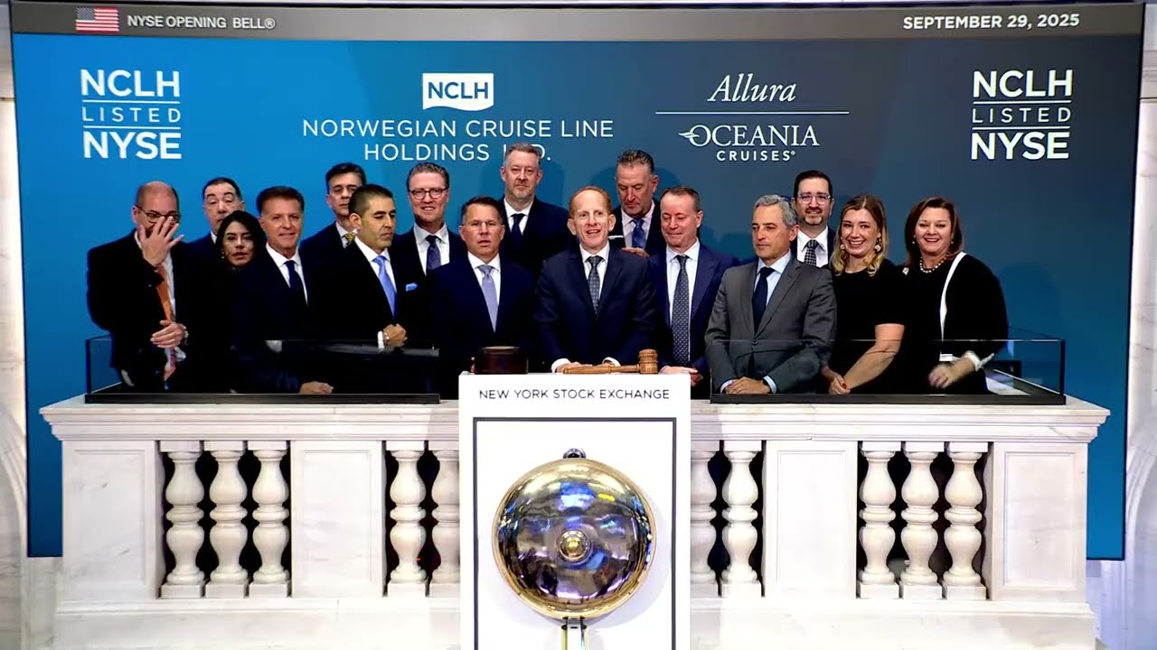Norwegian Cruise Line Holdings (NYSE: NCLH) Rings The Opening Bell&reg;