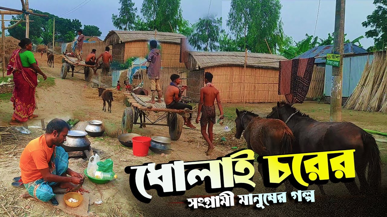 ধোলাই চরের সংগ্রামী মানুষের ভাঙা গড়ার জীবন ও বেঁচে থাকার গল্প |Dholai Char   Rural Life Village Life