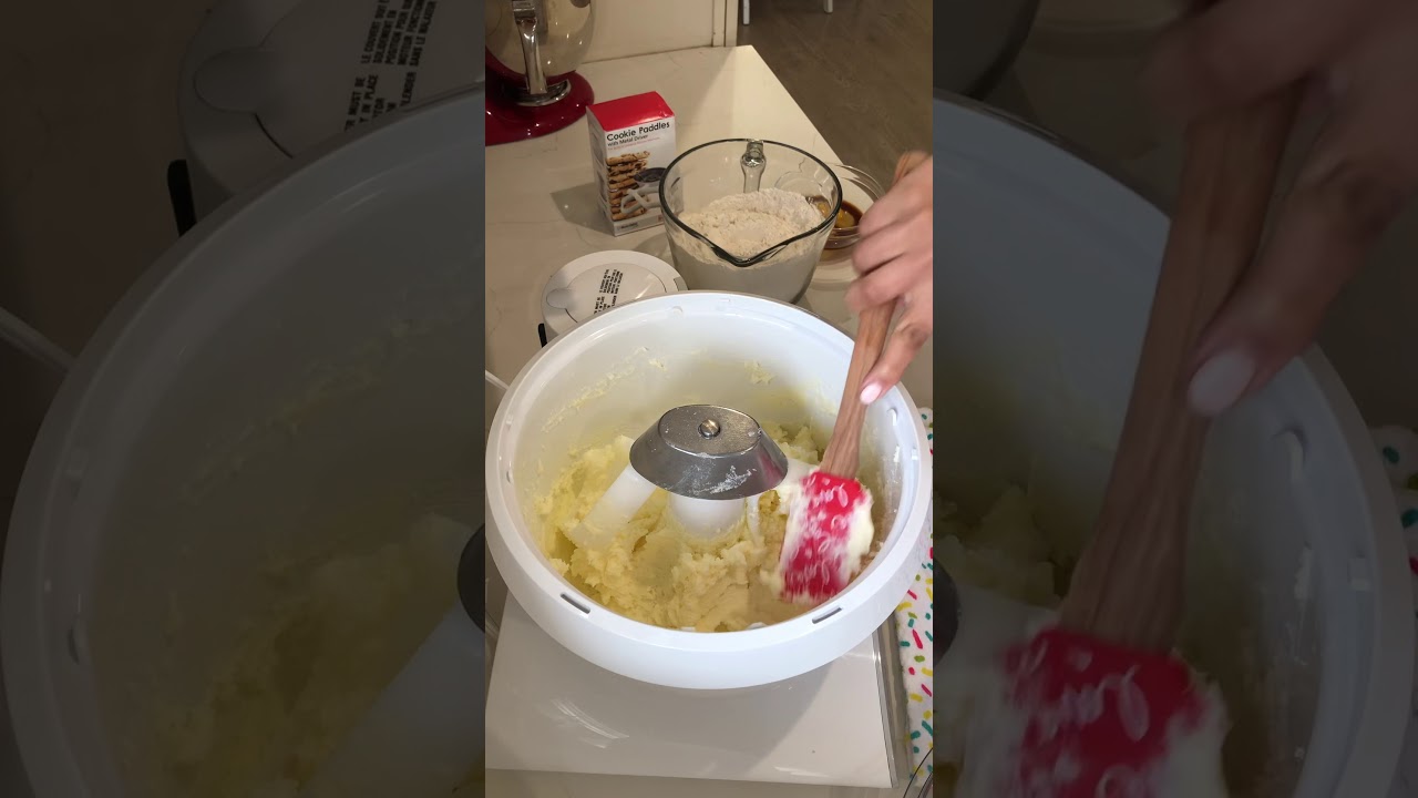 Cookie Dough using Bosch Mixer
