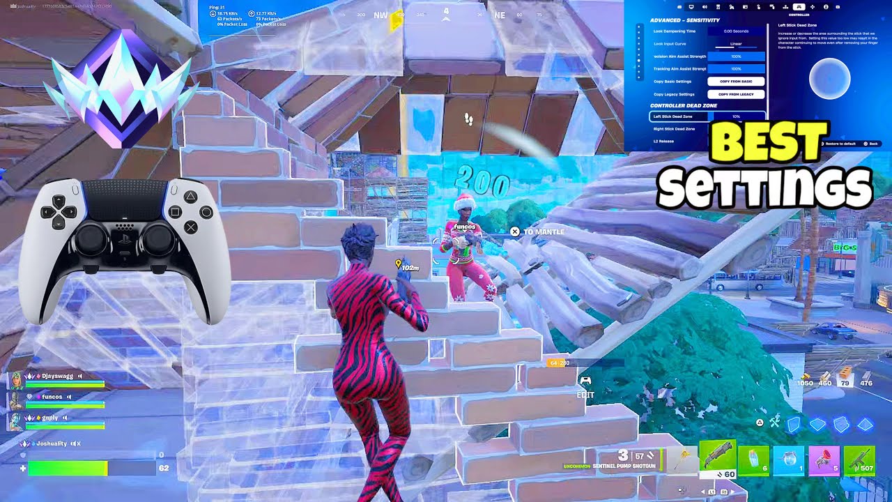 The World's Best Console Player DESTROYS UNREAL RANKED Reload... + Best Controller Settings🎯