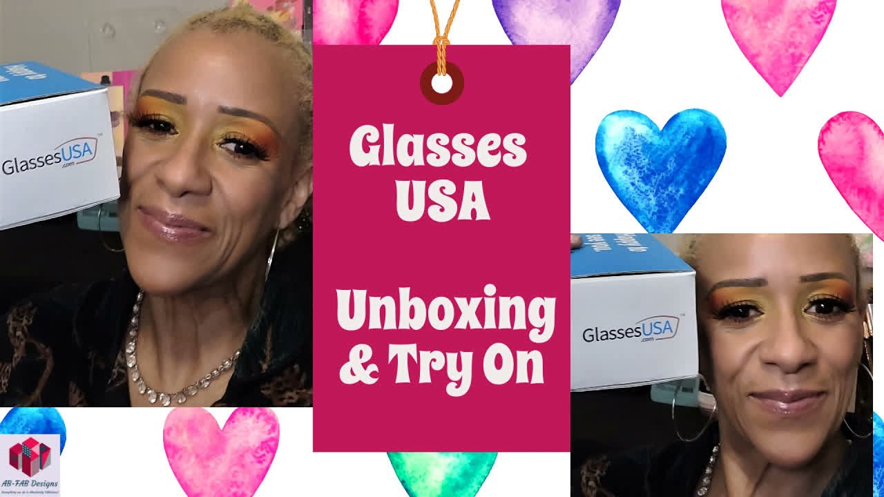 Glasses USA Unboxing, Try On & Review #unboxing #review
