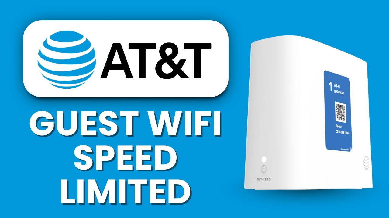 AT&T BGW320 Guest Wi Fi Speed Limited ⚡ How to Boost Connection