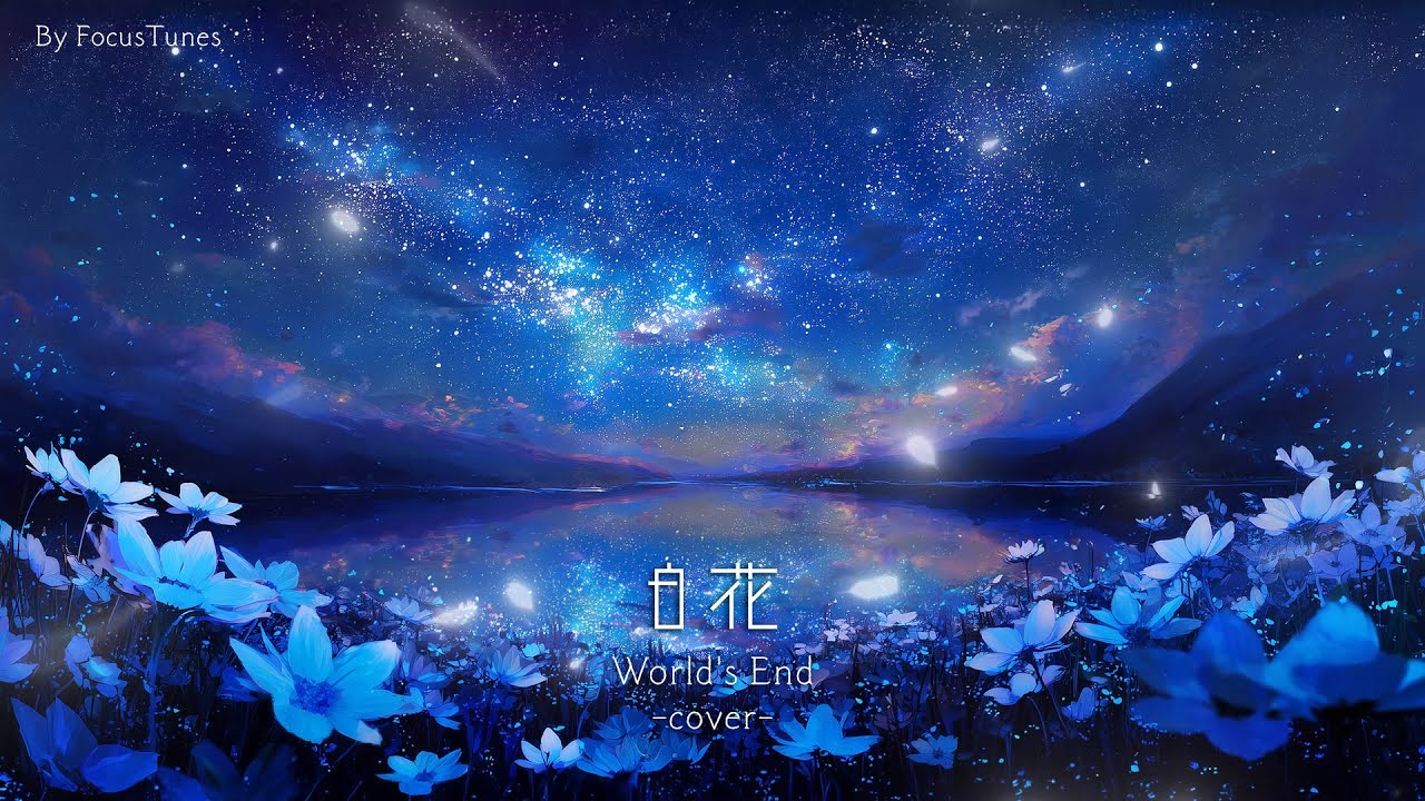 [BGM / Inst] 白花 - World's End cover | 作業 勉強 散歩  創作活動 chillout relax #ai #aiart