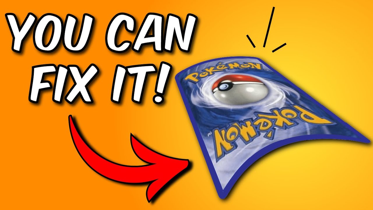 Why Pok&eacute;mon Cards Bend, How To Fix It (In Under 5 Minutes)