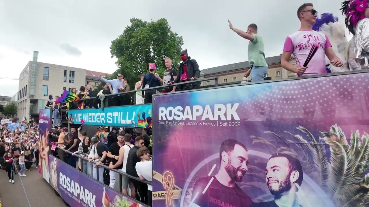 7.6.25 Gefilmt  auf dem Christopher Street Day Karlsruhe