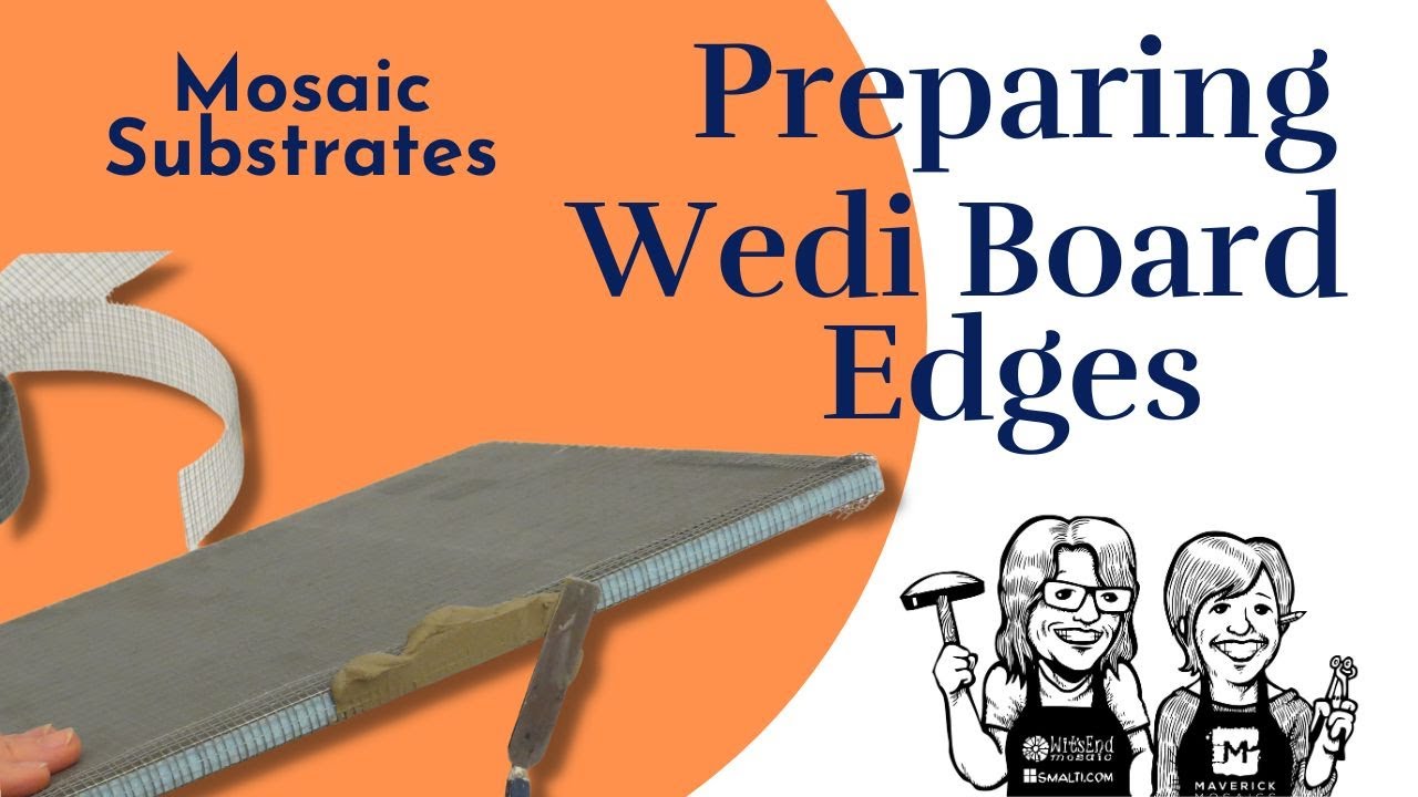Mosaic Substrate: Wedi Board Edge Preparation & Hanging System Guide