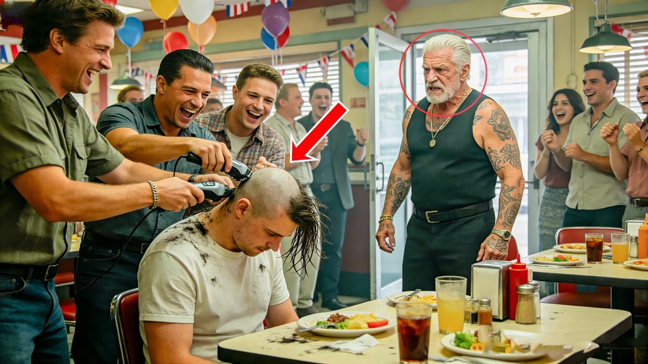 They Shaved a Single Dad’s Head for Fun — Until His Mafia Boss Father Walked In