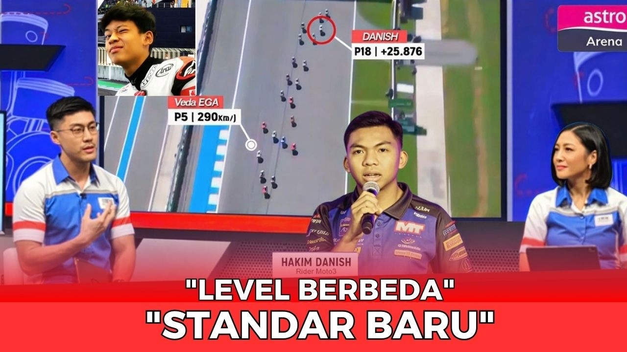 VEDA EGA HANCURKAN STANDAR MOTO3! Hakim Danish Kena Semprot Netizen Malaysia!