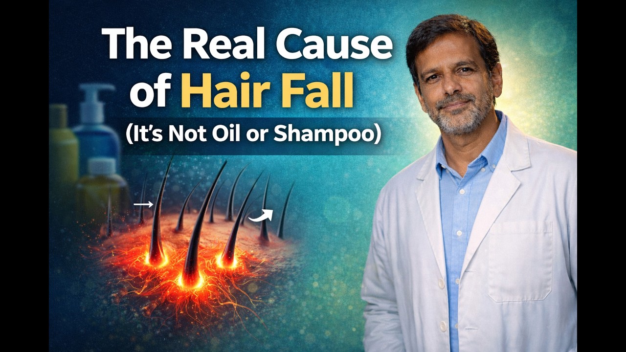 The Real Cause of Hair Fall | It’s Not Oil or Shampoo