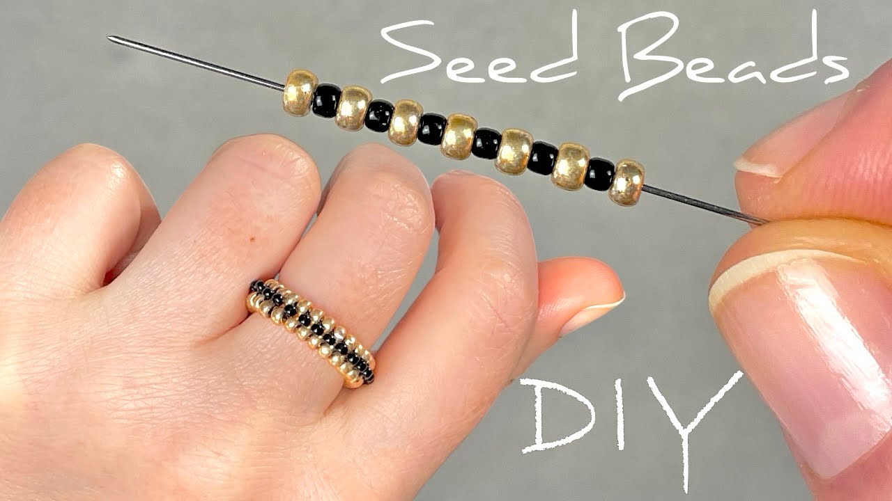 Easy Beaded Ring Tutorial: Create Stunning Seed Bead Rings | Beading Tutorials for Beginners