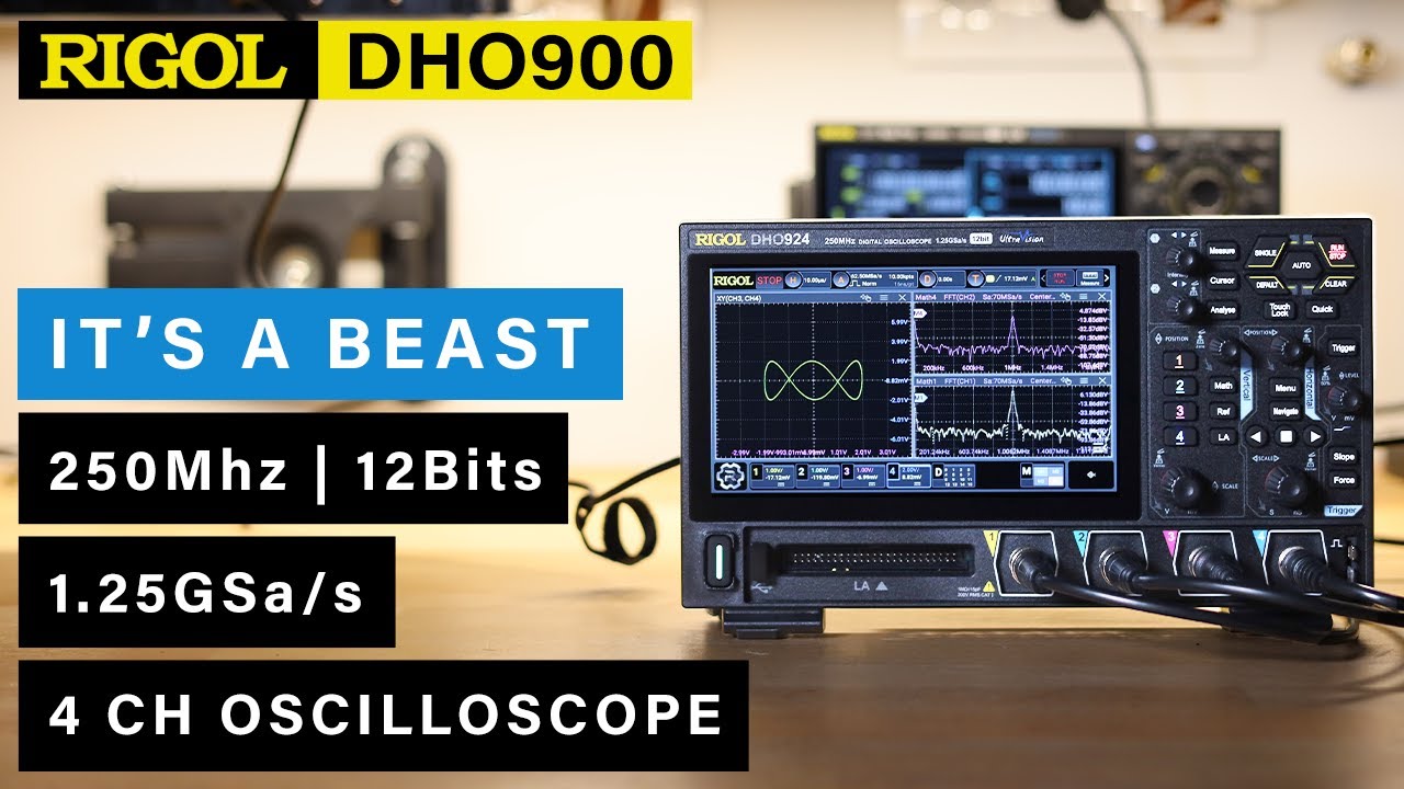 Rigol DHO900 Oscilloscope Series ⭐It's a Beast!
