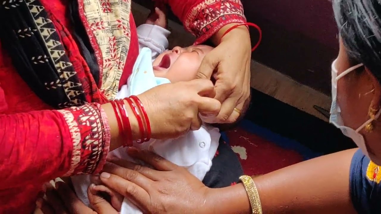 Ear piercing #Suhana baby girl. part 2