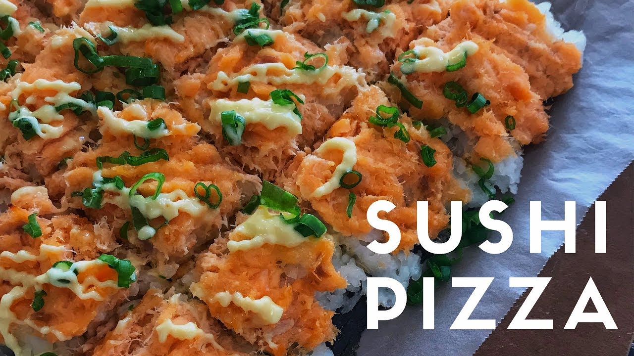 Sushi Pizza by Dunsten