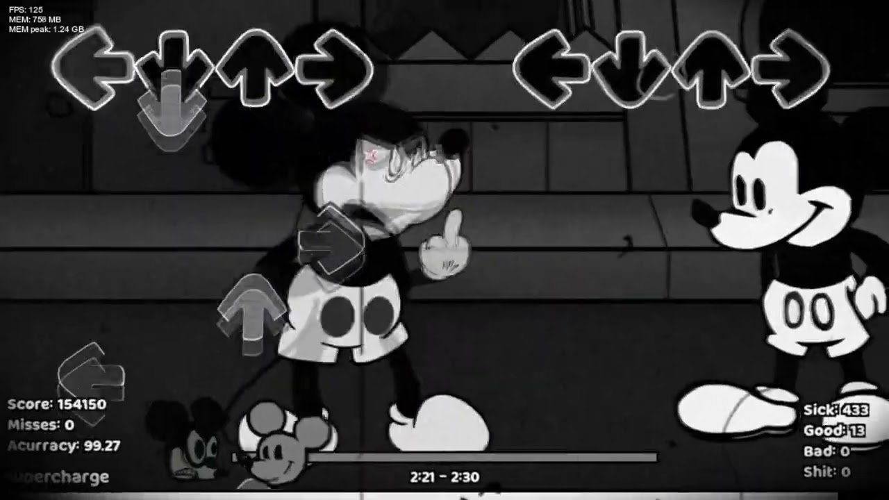 FNF - Supercharge + Temper Break but WI Mouse and SNS Mouse sings it