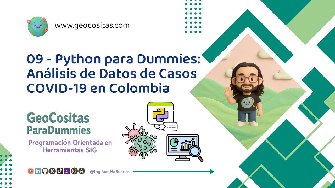 09 - Python Para Dummies - Ejercicio de Análisis de Datos de Casos COVID-19 en Colombia