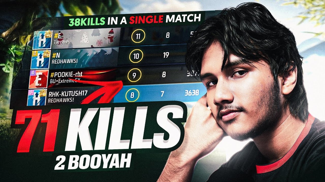 NEW RECORD? 38 KILLS IN 1 MATCH || RHK-KUTUSH17 || 📱ROG 9 FE