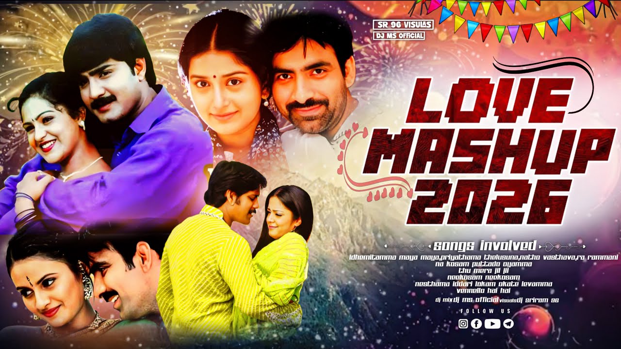 Telugu Trending Love Mashup Dj Song | Telugu Love Songs | Dj Songs Telugu Remix |@djmsofficial3041