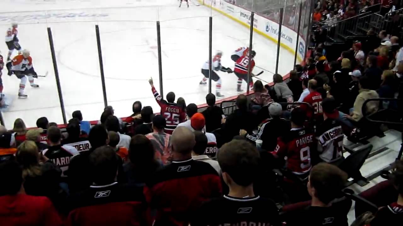 Brian Boucher vs the NJ Devils