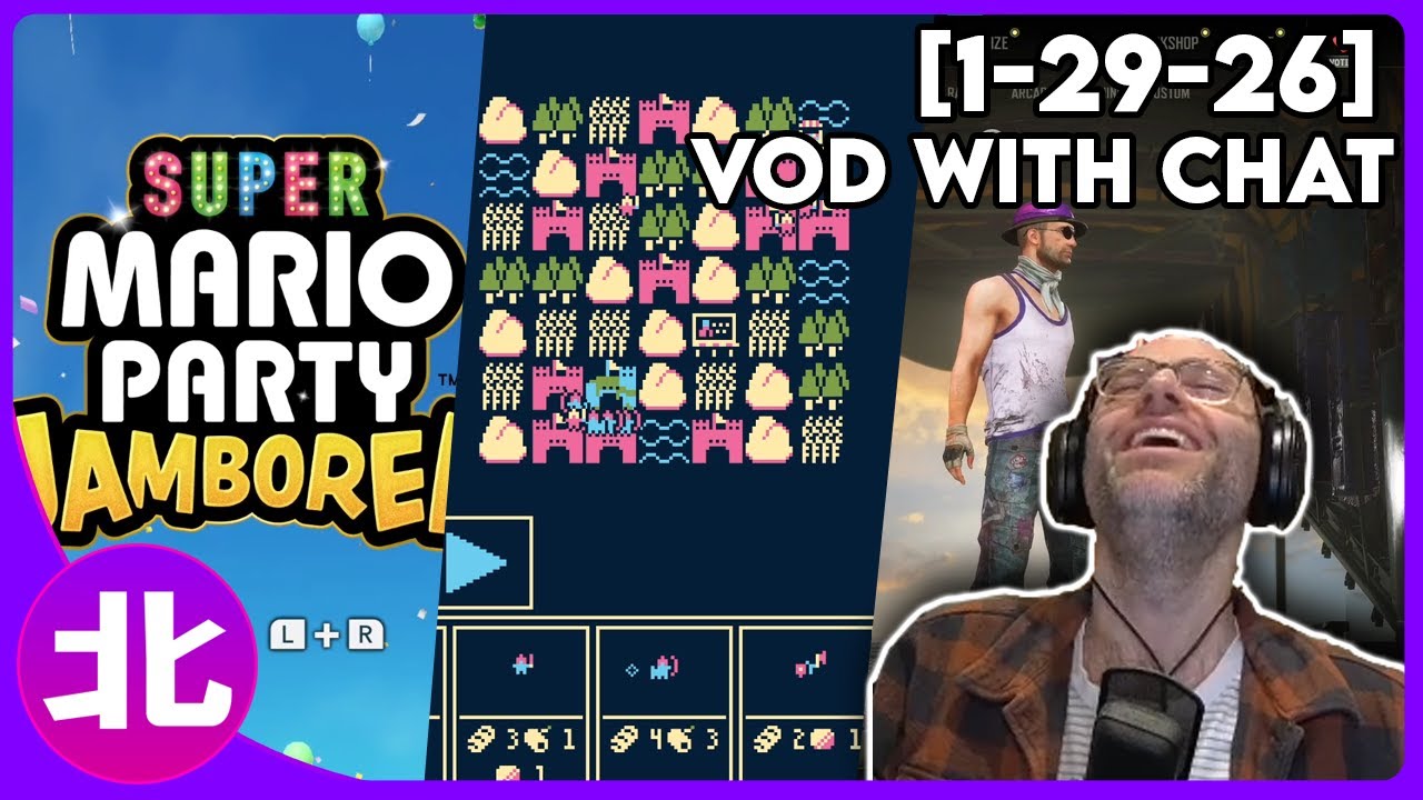The Smash ICE Friendslopathon [With Chat] (Mario Party, Titanium Court, PUBG)