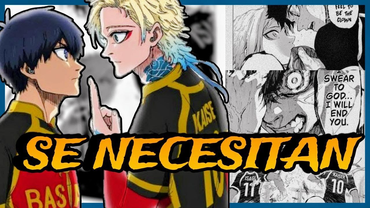 ISAGI Y KAISER: Una ENEMISTAD NECESARIA | ¿La MEJOR RIVALIDAD del manga? Blue lock análisis