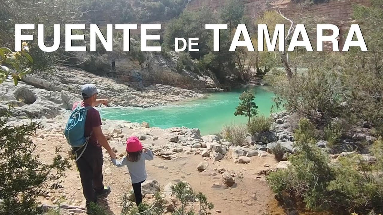 FUENTE de TAMARA, en la SIERRA de GUARA. RUTA IDEAL para NIÑOS/AS