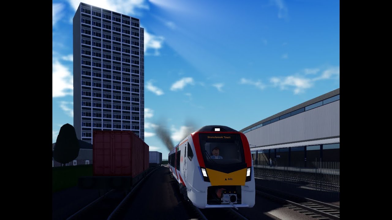 Roblox British railway Class 755 Victoria Docks-Stonebrook Town