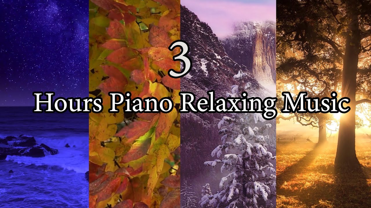 #3HoursBeautifulPiano for #Relaxing #Sleep #Yoga #Relaxingpiano #PianoRelaxation #مدیتیشن