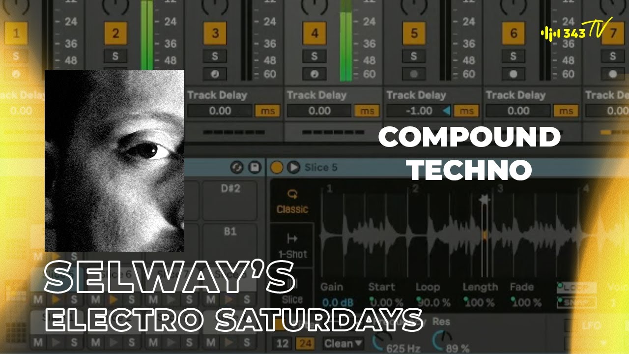 Making Classic 90's Rolling Techno with Ableton Live | Selway's Techno Saturdays with John Selway