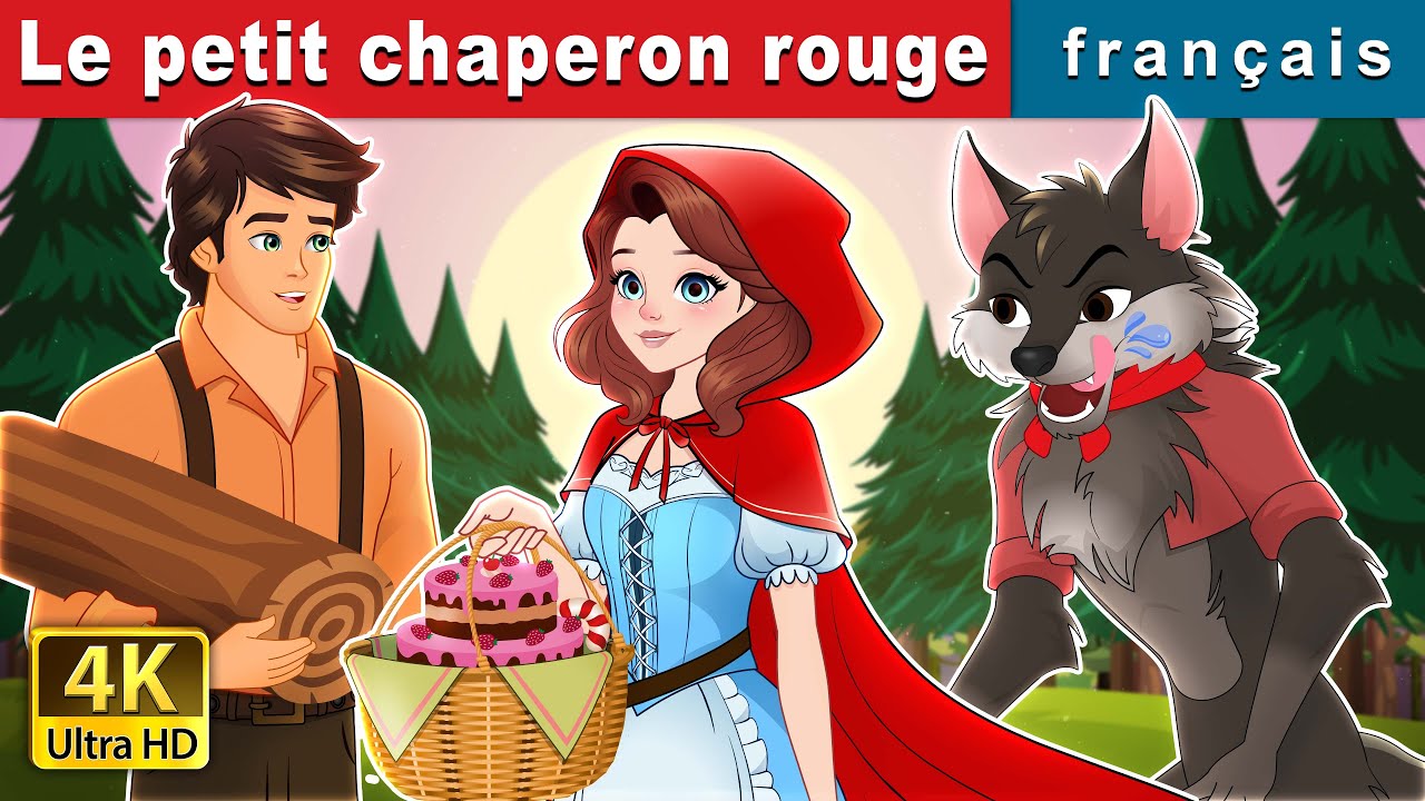 Le petit chaperon rouge | Red Riding Hood in French | @FrenchFairyTales