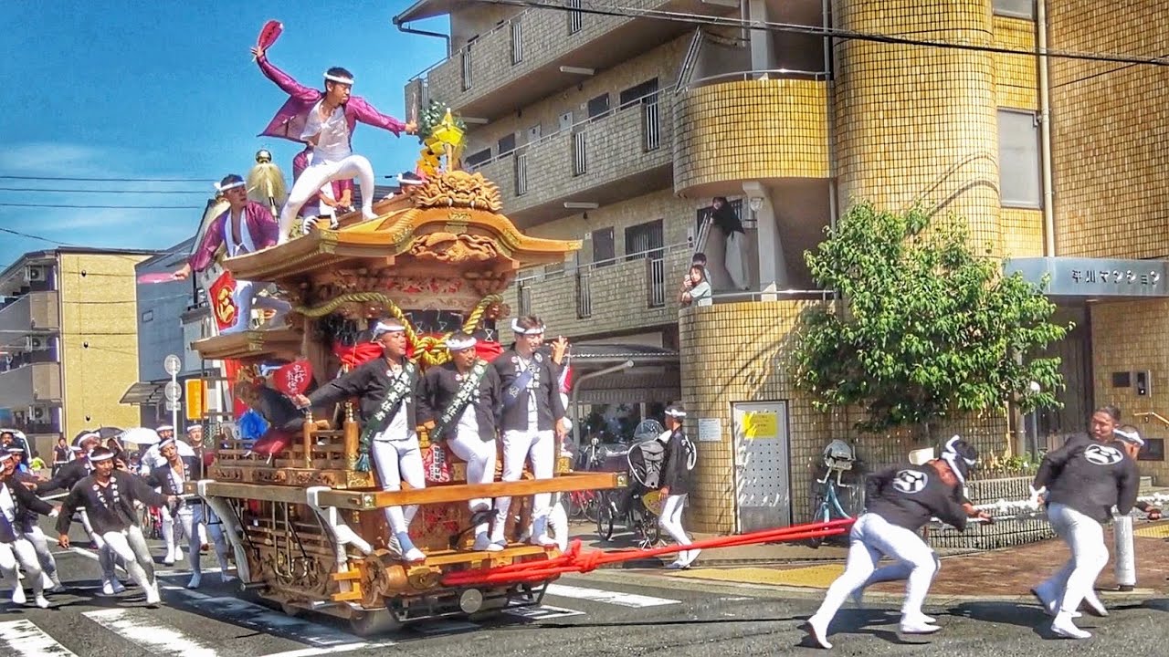 2025.6.29 大阪府 大阪市平野区 加美 正覚寺 だんじり 試験曳き やりまわし