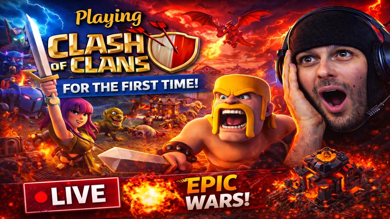 Destroying Bases in Clash of Clans LIVE 💥 | Wynter
