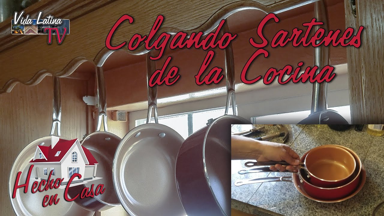Hecho en Casa - Colgando Sartenes de la Cocina | S02 E05 | Tutorial DIY Руководство 教程 ट्यूटोरियल
