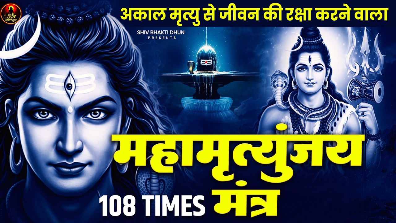 Mahamrityunjay Mantra 108 TIMES - महामृत्युंजय मंत्र | Mahamrityunjay Mantra 108 times #shivmantra
